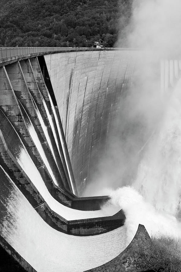 4453807 Verzasca dam, Switzerland Photograph by Giovanni Mereghetti UIG ...