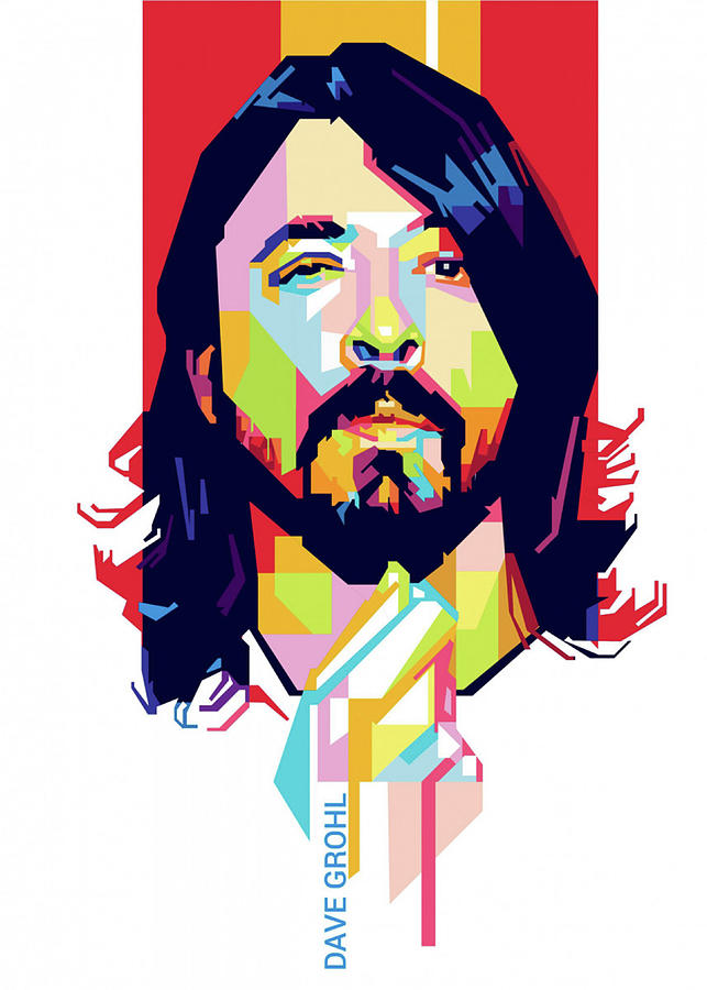 Dave Grohl Digital Art by Devis Abuse | Fine Art America