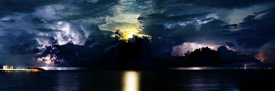 Lightning Storms Mazatlan Mexico #45 Photograph by Tommy Farnsworth