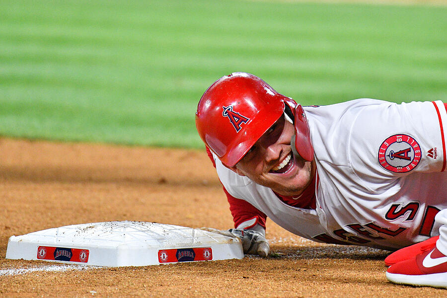 Mike Trout #45 Photograph by Icon Sportswire