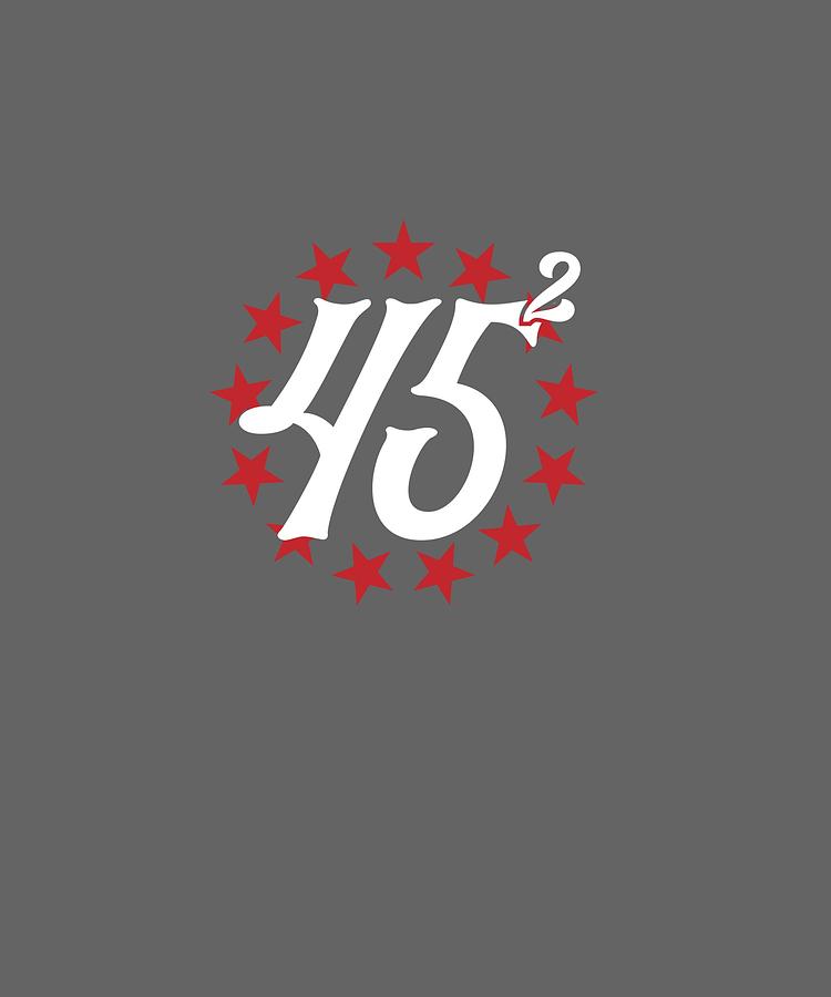 45 Digital Art - 45 Squared Pro Trump 2020 Betsy Ross Flag Stars Reelect Him Pullover Hoodie by Unique Tees 45 Digital Art - 45 Squared Pro Trump 2020 Betsy Ross Flag Stars Reelect Him Pullover Hoodie by Unique Tees