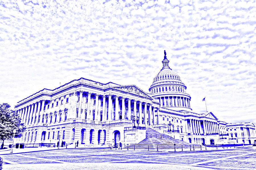 US Capitol Building Digital Art by Craig Fildes - Fine Art America