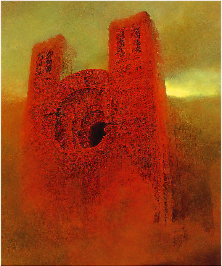 Zdzislaw Beksinski Digital Art by Hamza Hamim - Pixels