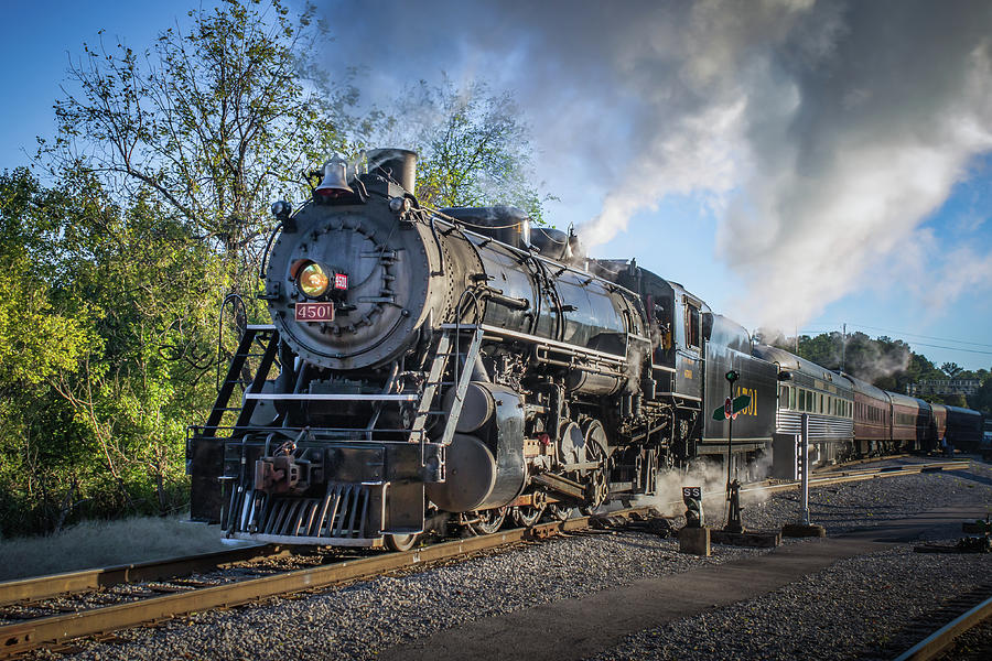 4501 Steam Engine Photograph by Mark Chandler - Pixels