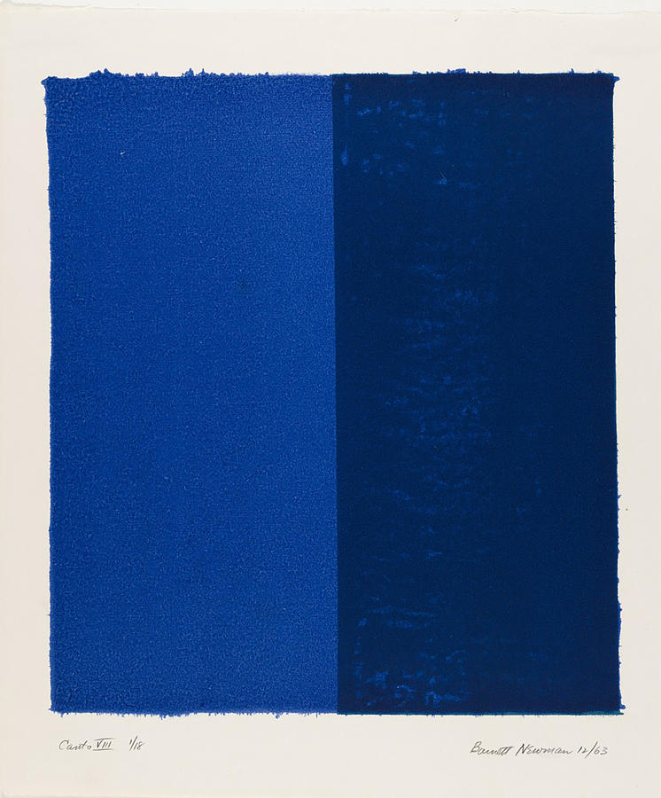 Barnett Newman Painting by Henri Karimi - Fine Art America