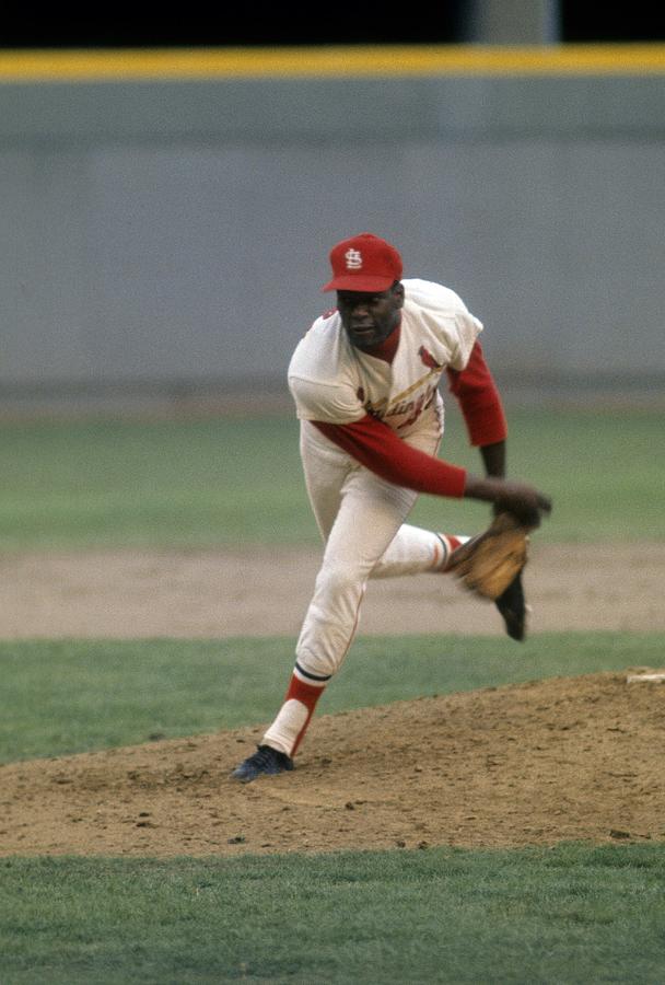 Bob Gibson #46 Photograph by Focus On Sport