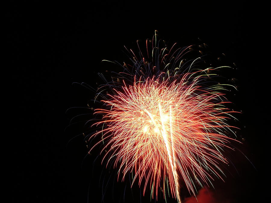 Fireworks #47 Photograph by George Pennington