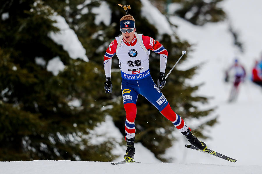 IBU Biathlon World Cup - Mens and Womens Sprint #46 Photograph by Stanko Gruden/Agence Zoom
