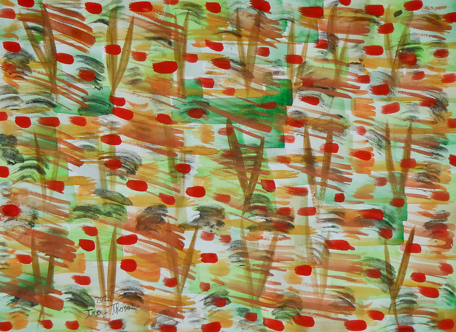 Pattern #464 Painting by Troy Thomas