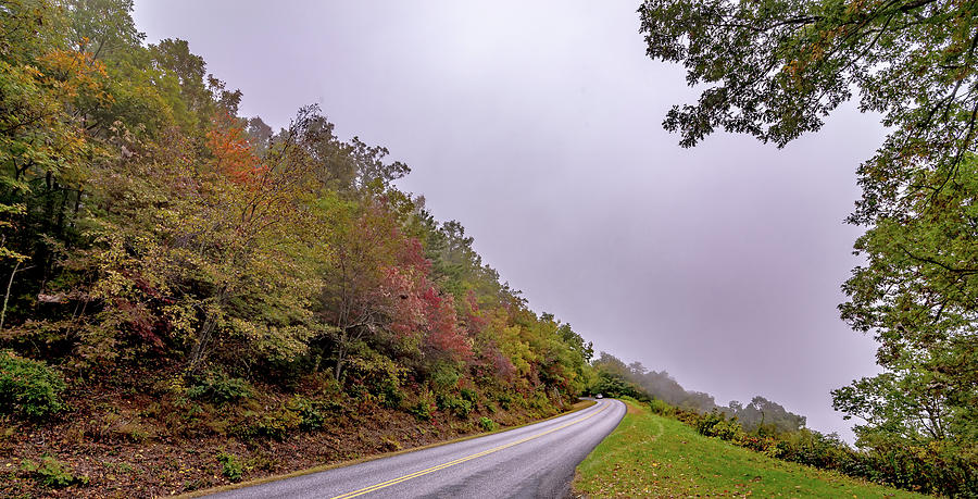 Autumn in the Appalachian Mountains Viewed Along the Blue Ridge  #47 Photograph by Alex Grichenko