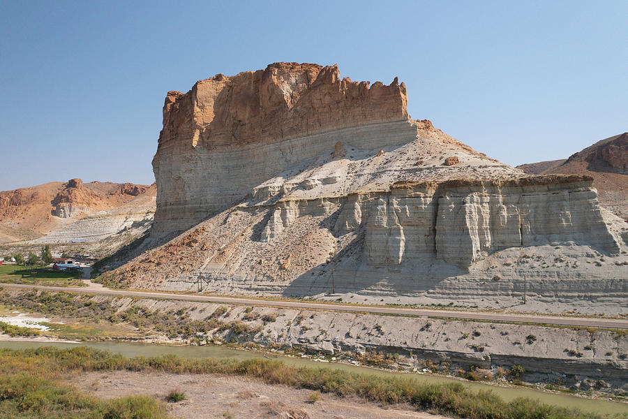 Buttes and rock formations in Green River Wyoming #47 Photograph by Eldon McGraw