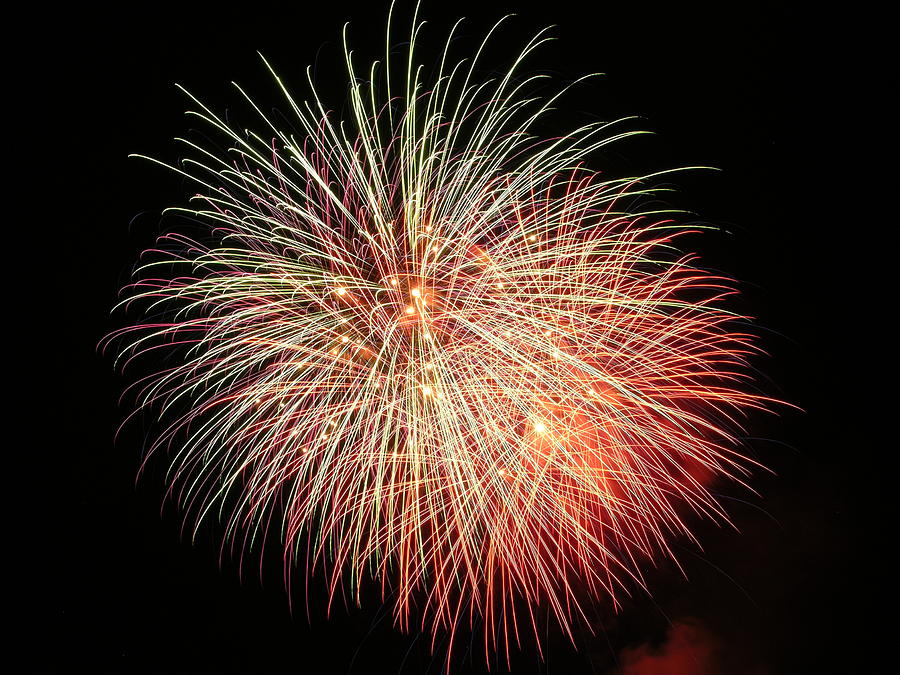 Fireworks #48 Photograph by George Pennington