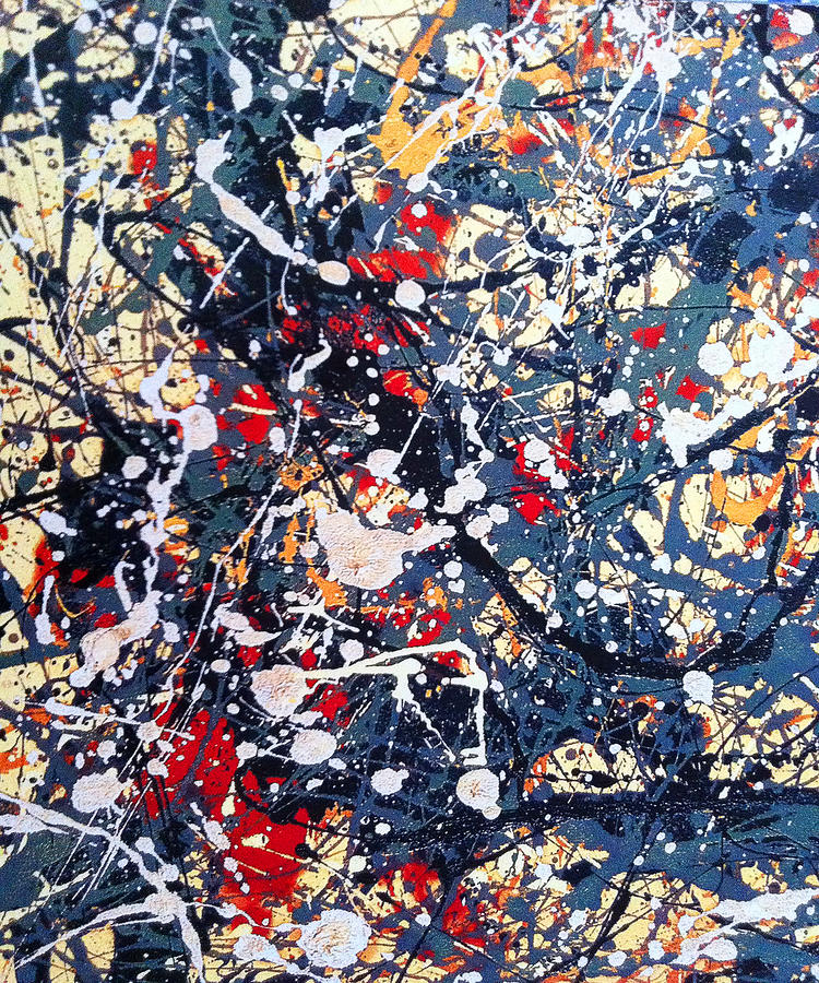 Jackson Pollock Digital Art by Hamza Hamim - Fine Art America