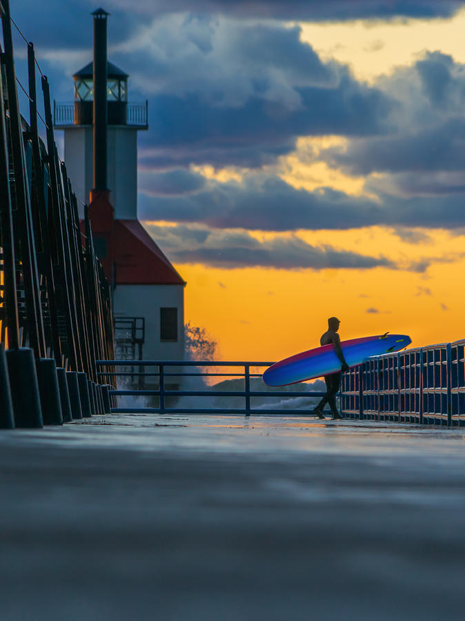 St. Joseph Michigan Lighthouse Photograph By Molly Pate - Fine Art America