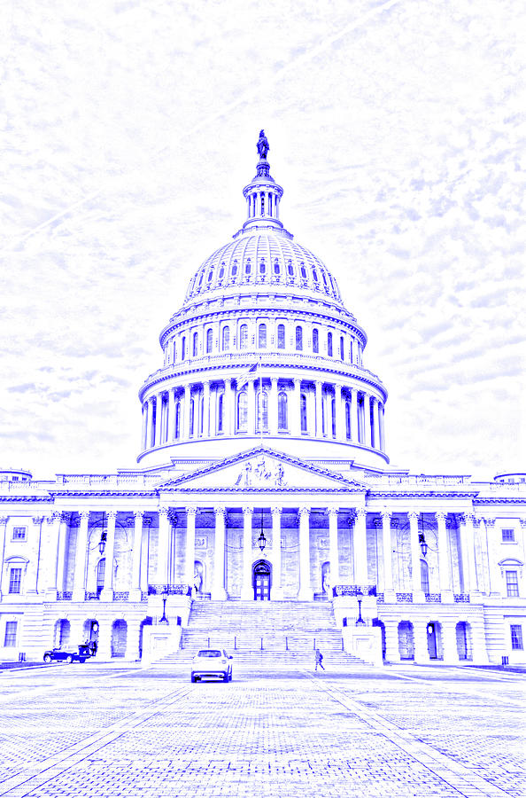 US Capitol Building Digital Art by Craig Fildes - Fine Art America