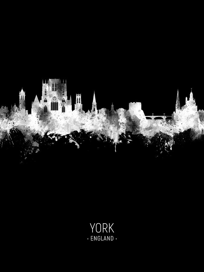 York England Skyline #47 Digital Art by Michael Tompsett