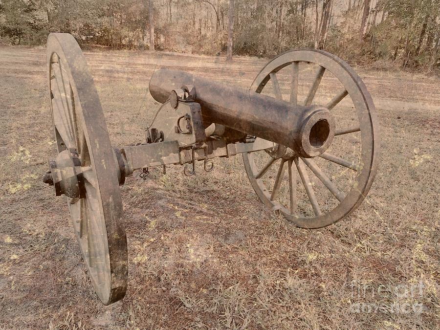 4709 - Cannon on the Battlefield in Olustee Florida Baker County ...