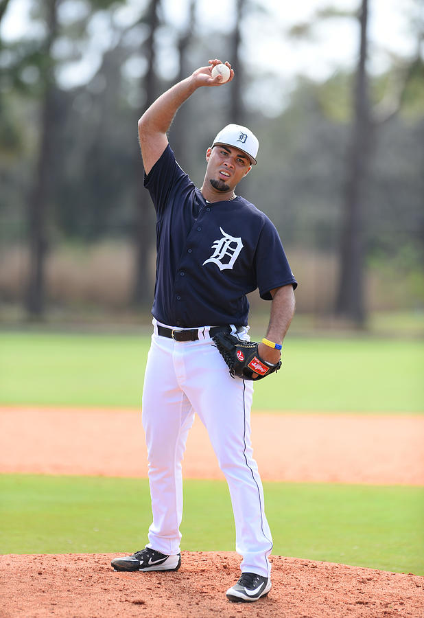Detroit Tigers Workouts #48 Photograph by Mark Cunningham