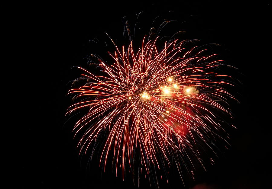 Fireworks #49 Photograph by George Pennington