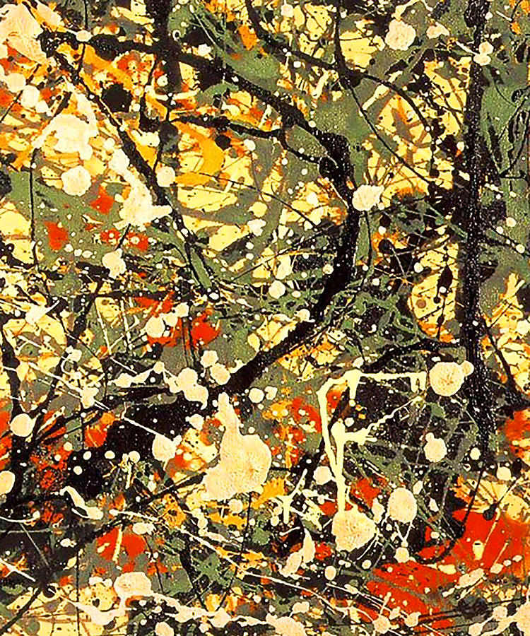 Jackson Pollock Painting By Achraf Hamdi Fine Art America