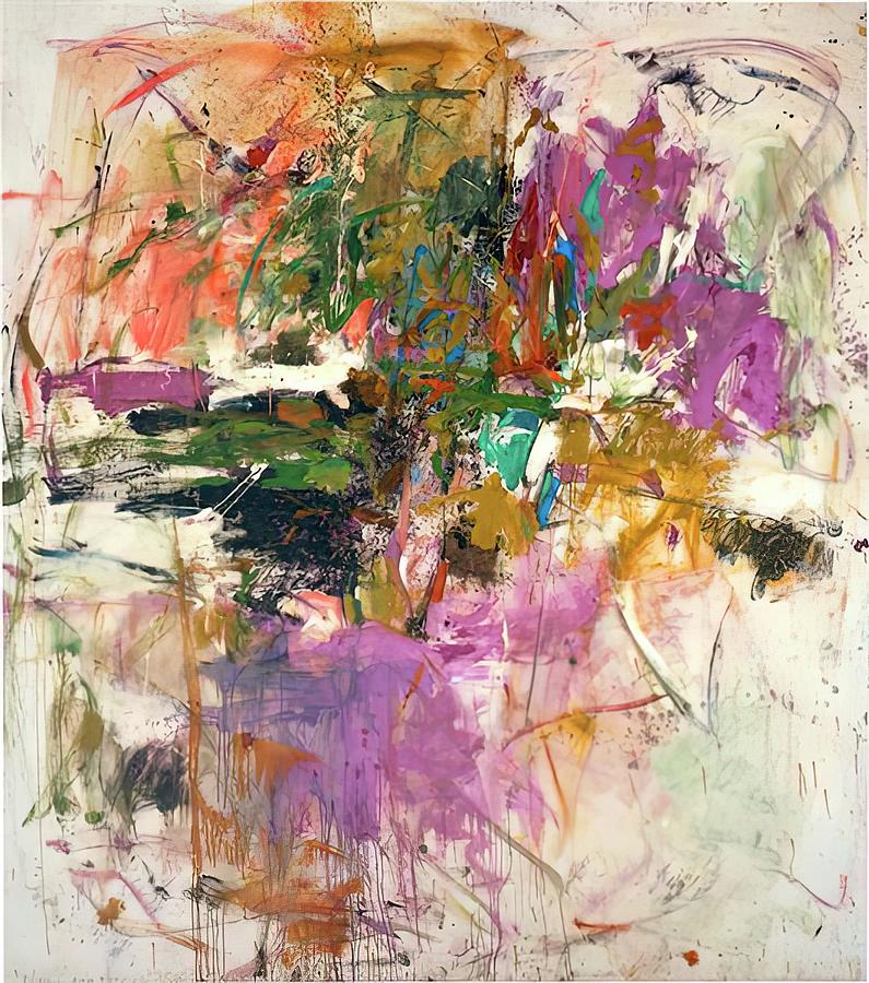 Joan Mitchell Artwork Painting by TAWARIK Shop - Fine Art America