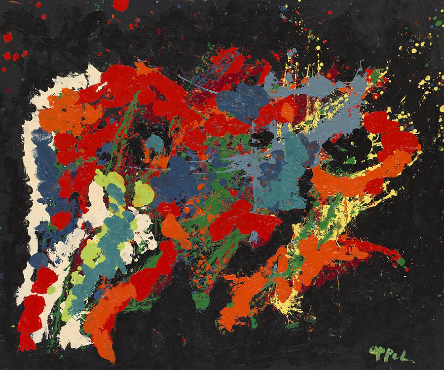 Karel Appel Painting by Henri Karimi - Fine Art America