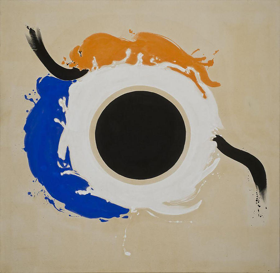 Kenneth Noland Painting by Khalid Khatibi - Fine Art America