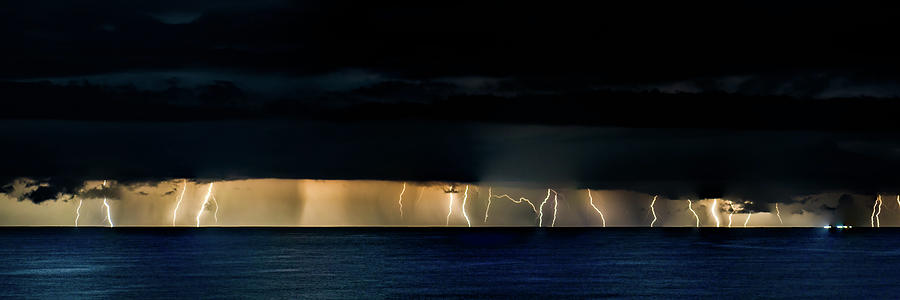Lightning Storms Mazatlan Mexico #48 Photograph by Tommy Farnsworth