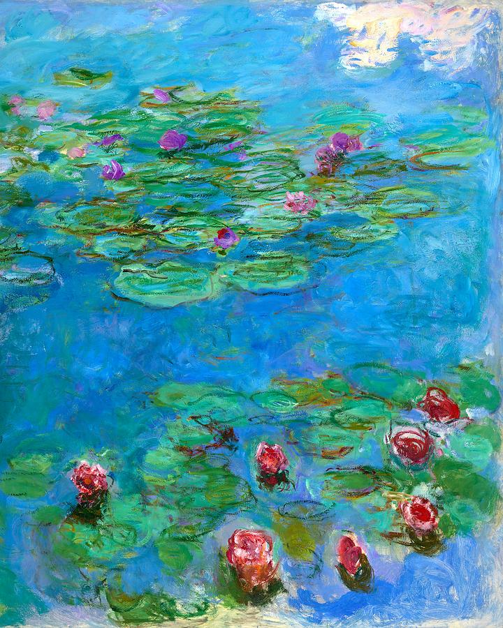 Water Lilies Tote Bag by Claude Monet - Fine Art America