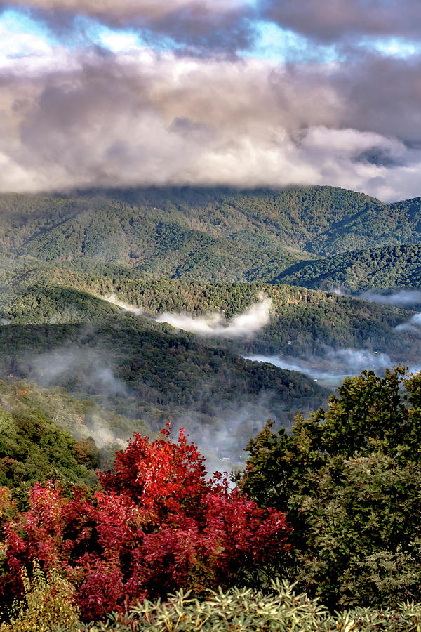Autumn in the Appalachian Mountains Viewed Along the Blue Ridge  #49 Photograph by Alex Grichenko