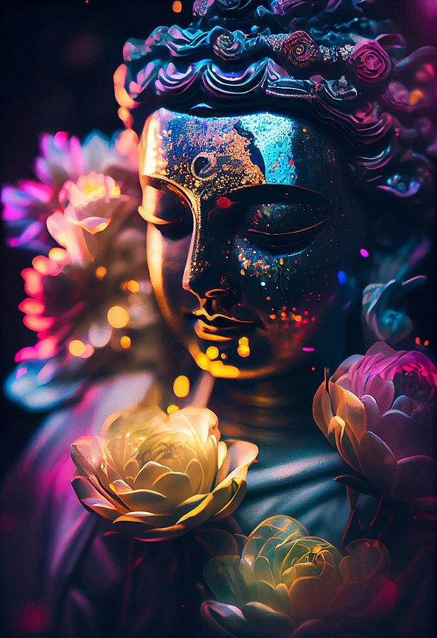 Buddha #49 Digital Art by SampadArt Gallery - Pixels