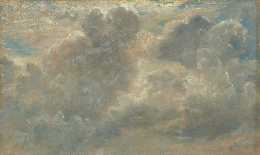 Study Painting - Cloud Study #32 by John Constable