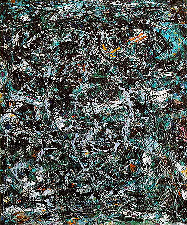 Jackson Pollock Painting By Achraf Hamdi Fine Art America