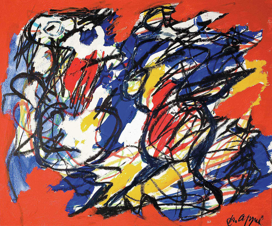 Karel Appel Painting by Henri Karimi - Fine Art America