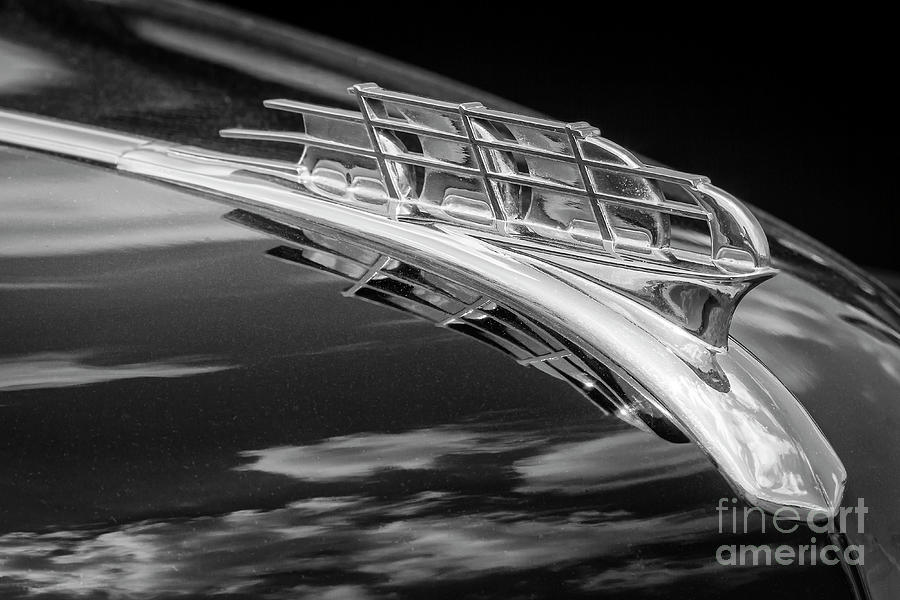 49 Plymouth Hood Ornament #49 Photograph by Dennis Hedberg