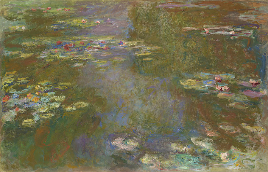 Claude Monet Painting - Water Lilies #50 by Claude Monet