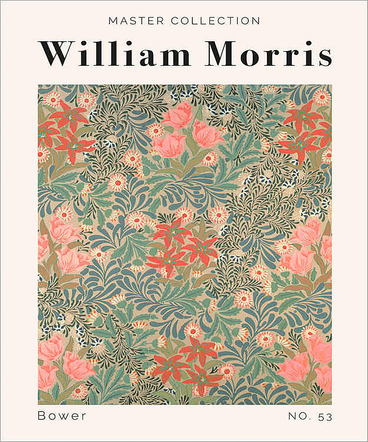 William Morris Painting by Noureddine Laaroussi - Pixels