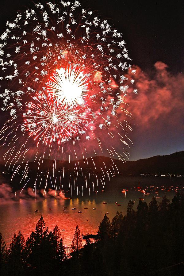 4th of July at Lake Tahoe Photograph by Geoff McGilvray