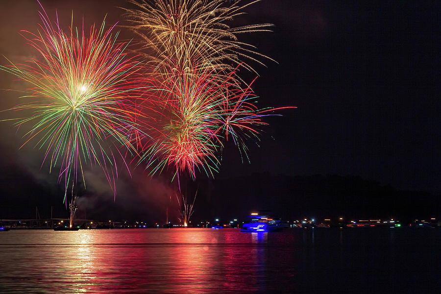 4th of July at South Holston Lake 2020 2 Photograph by Greg Booher
