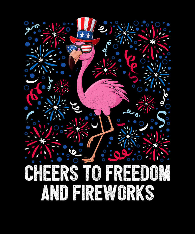 flamingo 4th of july