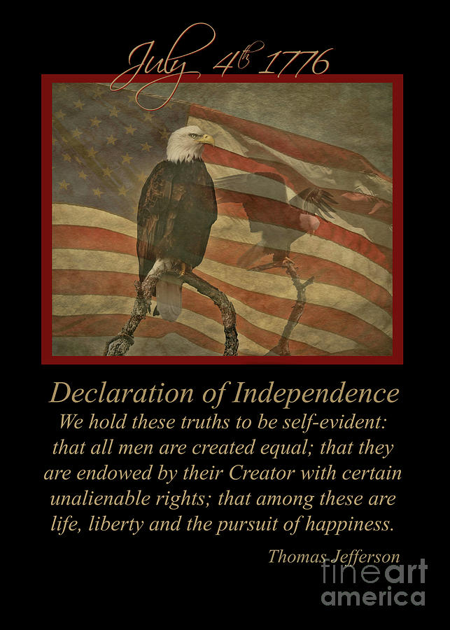 4th of July Declaration of Independence  Photograph by Stephanie Laird