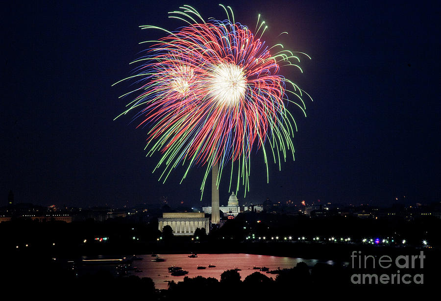 4th Of July, Washington D. C. Photograph by Carol Highsmith