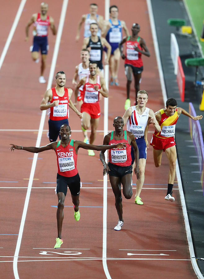 16th IAAF World Athletics Championships London 2017 - Day Ten #5 Photograph by Michael Steele