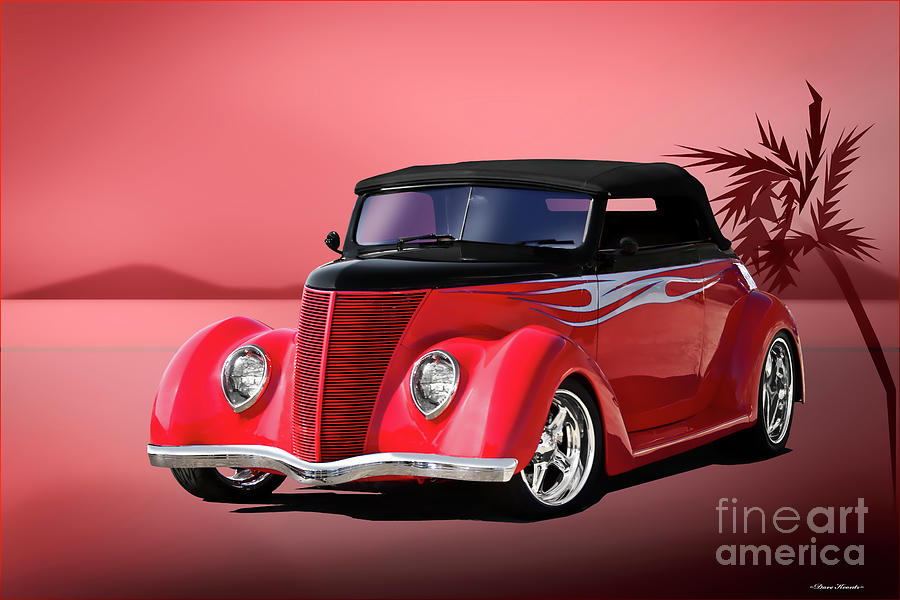 1937 Ford Cabriolet Photograph