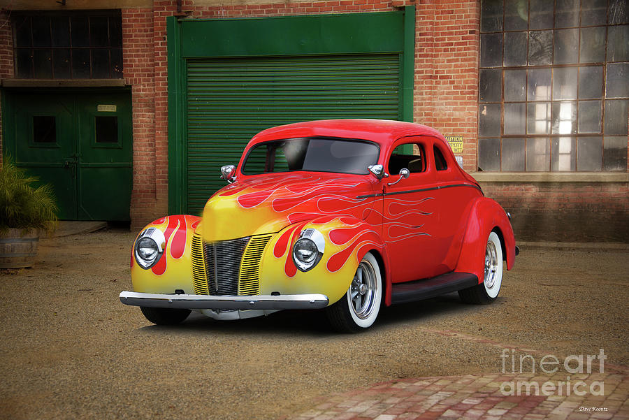 1940 Ford Coupe #5 Photograph by Dave Koontz