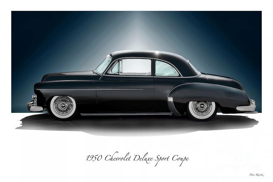 1950 Chevrolet Deluxe Sports Coupe Photograph by Dave Koontz - Fine Art