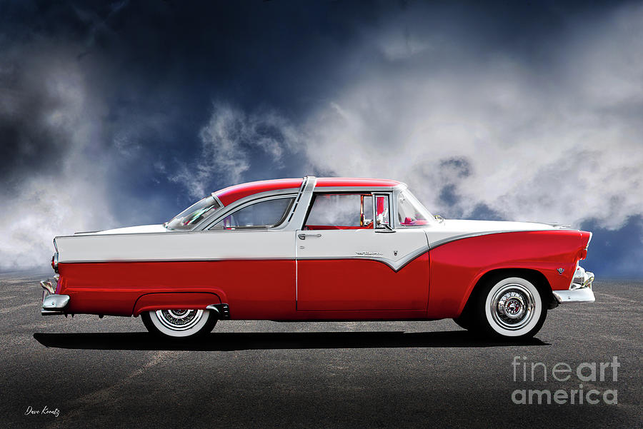 1956 Ford Crown Victoria #5 Photograph by Dave Koontz