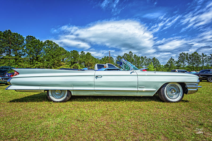 1961 Photograph - 1961 Cadillac Series 62 Convertible by Gestalt Imagery