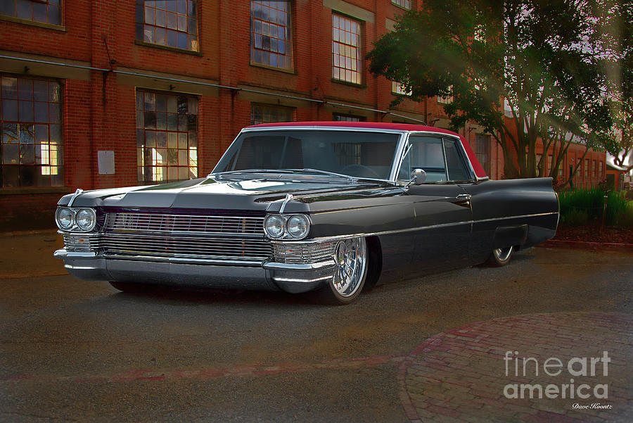 1962 Cadillac Custom Coupe DeVille #5 Photograph by Dave Koontz