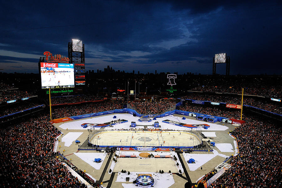 2012 Bridgestone NHL Winter Classic - New York Rangers v Philadelphia Flyers #5 Photograph by Patrick McDermott